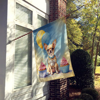 Chihuahua Happy Birthday House Flag