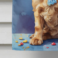Cocker Spaniel Happy Birthday House Flag