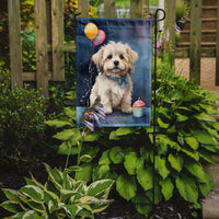Coton De Tulear Happy Birthday Garden Flag