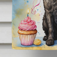 Curly Coated Retriever Happy Birthday House Flag