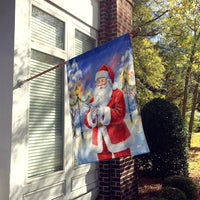 Pigeon with Santa Claus House Flag