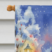 Pigeon with Santa Claus House Flag