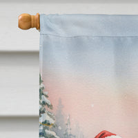 Fishing Santa Claus with Bluegill Christmas House Flag