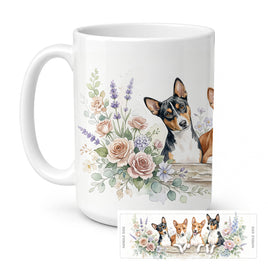 Caroline's Treasures Basenji Ceramic Coffee Mug 15 oz