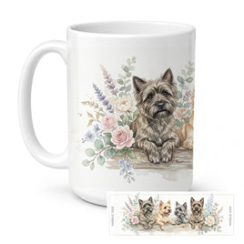 Caroline's Treasures Cairn Terrier Ceramic Coffee Mug 15 oz