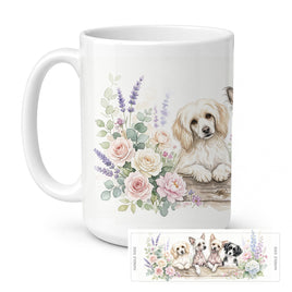 Caroline's Treasures Chinese Crested Ceramic Coffee Mug 15 oz