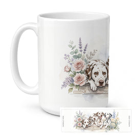 Caroline's Treasures Dalmatian Ceramic Coffee Mug 15 oz