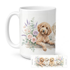 Caroline's Treasures Goldendoodle Ceramic Coffee Mug 15 oz
