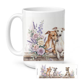 Caroline's Treasures Italian Greyhound Ceramic Coffee Mug 15 oz