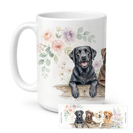 Caroline's Treasures Labrador Retriever Ceramic Coffee Mug 15 oz