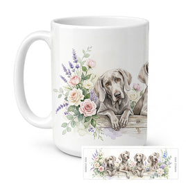 Caroline's Treasures Weimaraner Ceramic Coffee Mug 15 oz