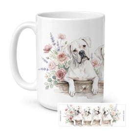 Caroline's Treasures Boxer Ceramic Coffee Mug 15 oz