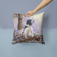 Springer Spaniel by Michael Herring Canvas Decorative Pillow HMHE0008PW1414