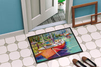 Red Sailboat Indoor or Outdoor Mat 24x36 JMK1028JMAT