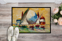 Bimini Sails Sailboat Indoor or Outdoor Mat 24x36 JMK1033JMAT