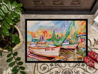 Sailboat Cindy Sue Indoor or Outdoor Mat 24x36 JMK1041JMAT