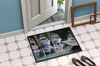 Deep Sea Fishing Boats Indoor or Outdoor Mat 24x36 JMK1048JMAT