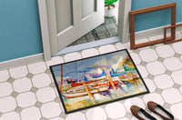 End Stall Sailboats Indoor or Outdoor Mat 24x36 JMK1049JMAT