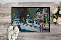 Joe Patti Shrimp Boat Indoor or Outdoor Mat 24x36 JMK1058JMAT