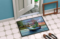 Jeannie Shrimp Boat Indoor or Outdoor Mat 24x36 JMK1059JMAT