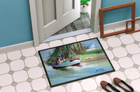 Jeannie Shrimp Boat Indoor or Outdoor Mat 24x36 JMK1060JMAT