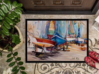 On the Hill Sailboats Indoor or Outdoor Mat 24x36 JMK1066JMAT