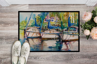 Safe Harbour Sailboats Indoor or Outdoor Mat 24x36 JMK1071JMAT