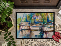 Safe Harbour Sailboats Indoor or Outdoor Mat 24x36 JMK1071JMAT