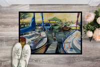 Seven Boats Sailboats Indoor or Outdoor Mat 24x36 JMK1075JMAT