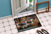 Sea Chase Deep Sea Fishing Boats Indoor or Outdoor Mat 24x36 JMK1076JMAT