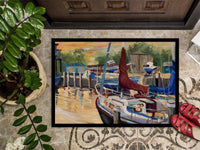 New Sunset Bay Sailboat Indoor or Outdoor Mat 24x36 JMK1083JMAT