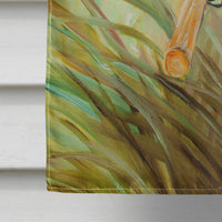 Blue Parrots Flag Canvas House Size JMK1147CHF