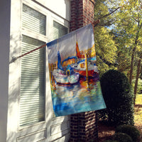Mississippi Sailboats Flag Canvas House Size JMK1158CHF