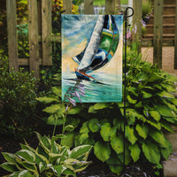 Cruising the Coast Sailboats Flag Garden Size JMK1163GF