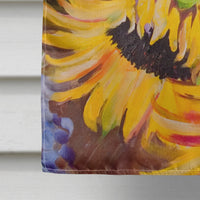 Hydrangeas and Sunflowers Flag Canvas House Size JMK1175CHF