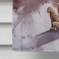 Cheetah Flag Canvas House Size JMK1193CHF