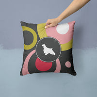 English Springer Spaniel Decorative   Canvas Fabric Pillow
