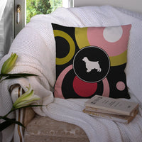 Welsh Springer Spaniel Decorative   Canvas Fabric Pillow