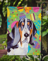 Basset Hound Easter Eggtravaganza Flag Garden Size