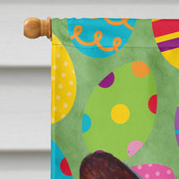 Corgi Easter Eggtravaganza Flag Canvas House Size