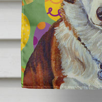 Corgi Easter Eggtravaganza Flag Canvas House Size