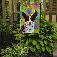 Corgi Easter Eggtravaganza Flag Garden Size