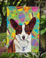 Corgi Easter Eggtravaganza Flag Garden Size