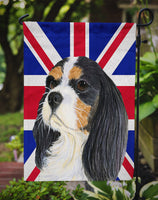 Cavalier Spaniel with English Union Jack British Flag Flag Garden Size LH9476GF