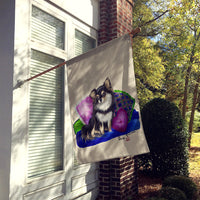 Chihuahua on their couch Flag Canvas House Size MH1012CHF