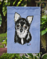 Chihuahua in blue Flag Garden Size MH1016GF
