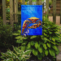 Blue Crab on Blue Sr. Flag Garden Size MW1187GF