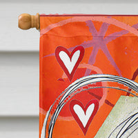 Circle of Love Valentine's Day Flag Canvas House Size PJC1038CHF