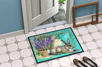 Springtime Easter Rabbit Indoor or Outdoor Mat 24x36 PJC1068JMAT