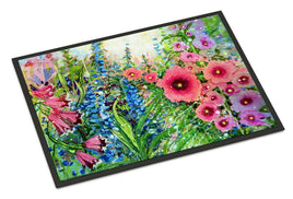 Easter Garden Springtime Flowers Indoor or Outdoor Mat 18x27 PJC1107MAT